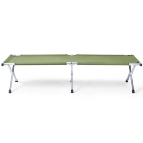 [Old Code: D0102HHJH37] RHB-03A Portable Folding Camping Cot with Carrying Bag Army Green