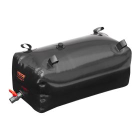 VEVOR 113 L/29.85 Gal Water Storage Bladder, Portable RV Water Tank, 1000D PVC Collapsible Water Storage Containers, Soft Water Bag, Water Bladde