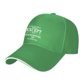 Travel Sun Hat Student's Hat Sun Hat (Option: Green-One size)
