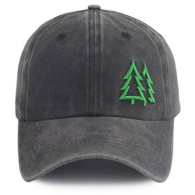 Tree Cool Hats For Men Women (Option: Black)