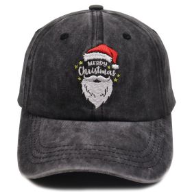 Funny Christmas Baseball Cap (Option: Black)
