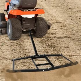 74" Heavy-Duty Drag Harrow With 80 Lbs Load Capacity, Tow-Behind Leveling Tool For Driveway, Garden & Farm (Option: Defaulttitle)
