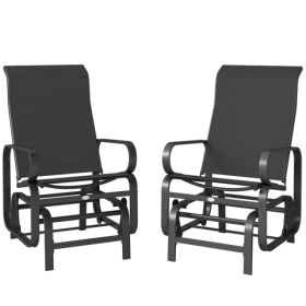 Gliding Lounger Chair Set Of 2 (Option: Defaulttitle)